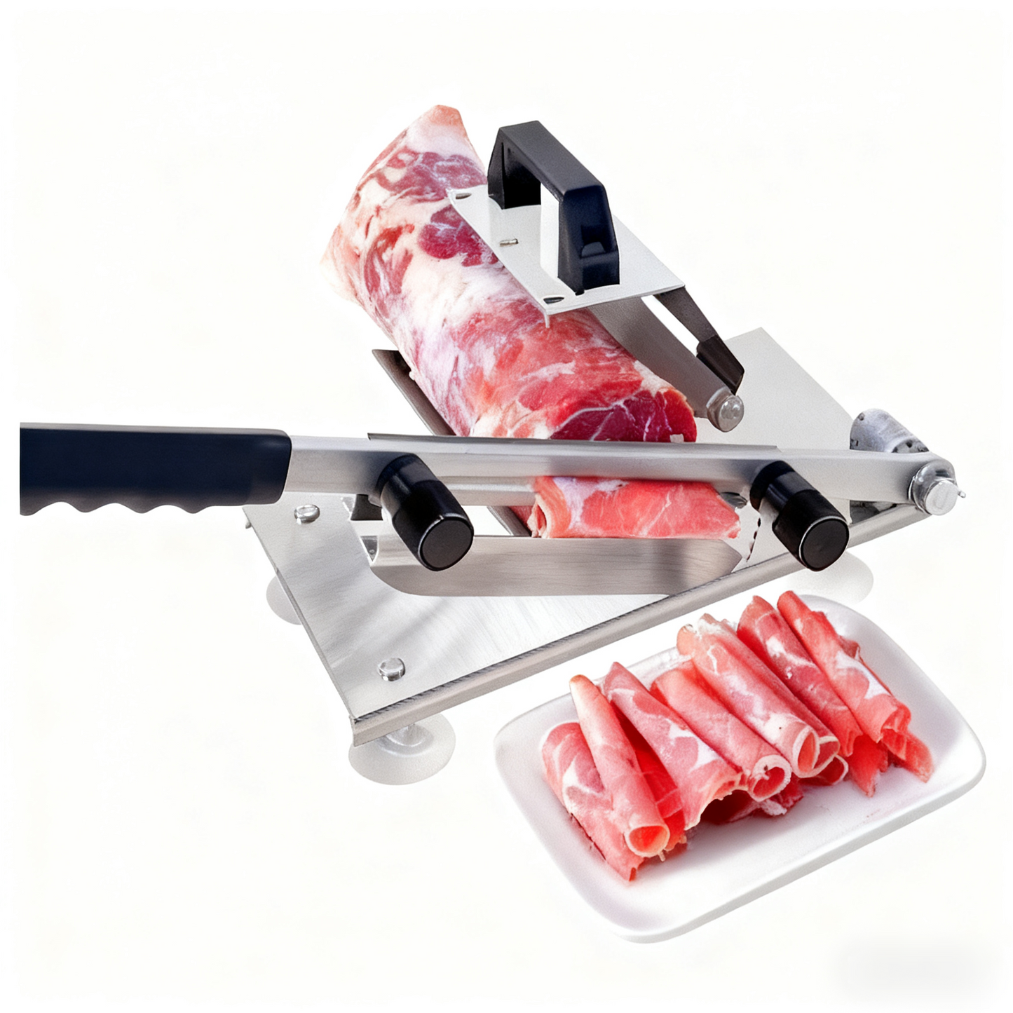 澳大利亚悉尼仓 升级大号切肉机+1个扳手+10食品级冻肉袋切肉神器