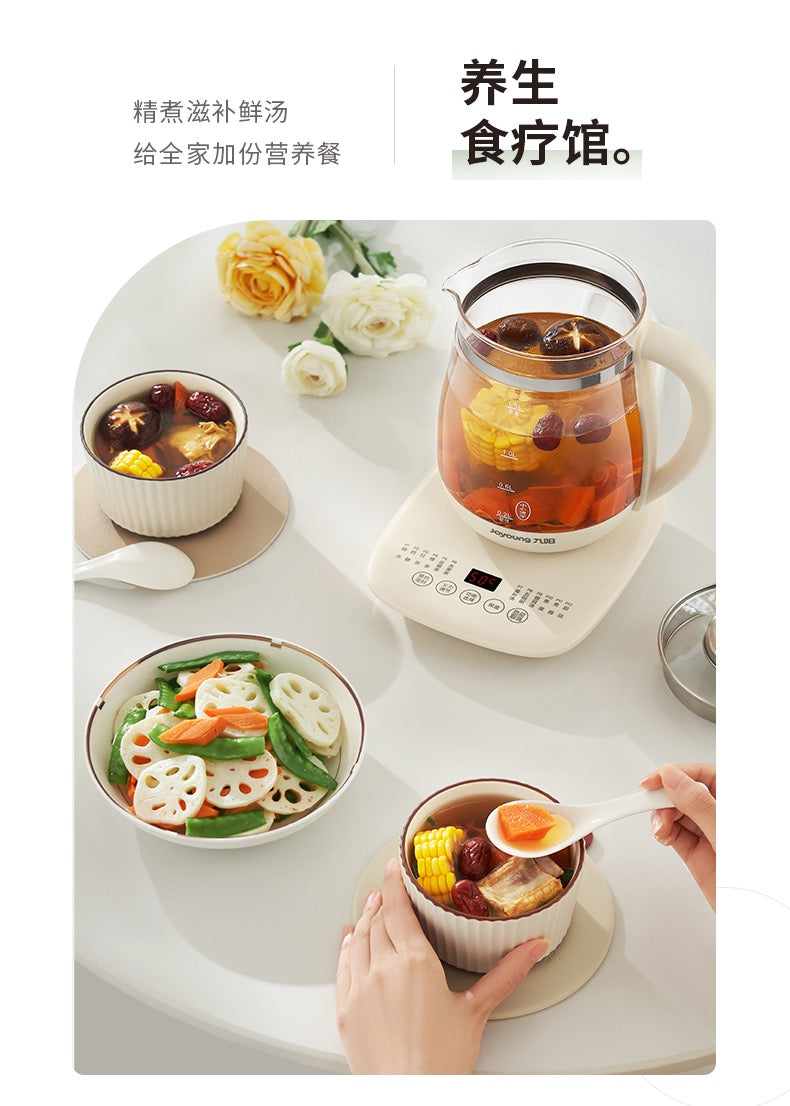 九阳养生壶Joyoung 1.5L Glass Health Pot