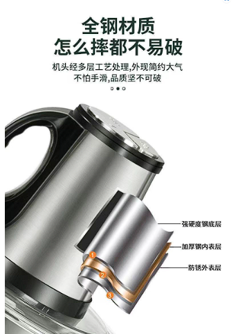5L不锈钢绞肉机5L Black 3-Speed Stainless Steel Meat Grinder