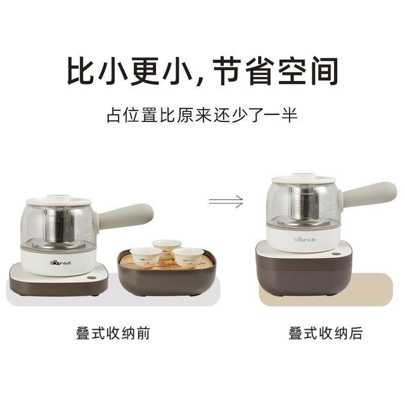 小熊煮茶器Bear ZCQ-A05S1 Electric Tea Maker, 0.5L Glass Multifunctional Health Kettle