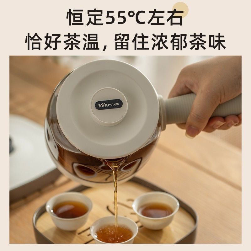 小熊煮茶器Bear ZCQ-A05S1 Electric Tea Maker, 0.5L Glass Multifunctional Health Kettle