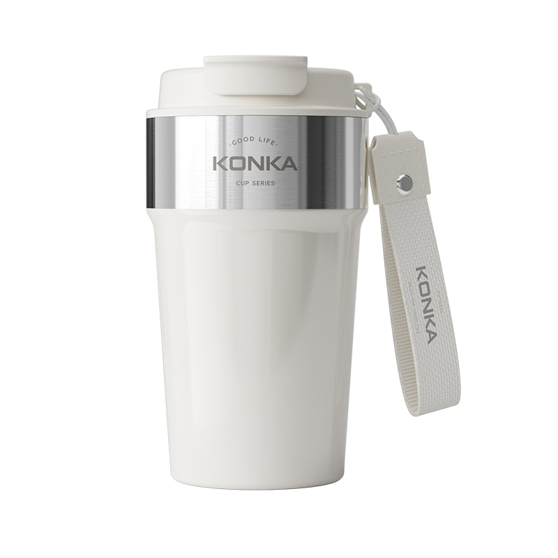预售1.11 康佳 诺丁汉仓 便携保温咖啡杯学生480ml水杯KBWB-4901