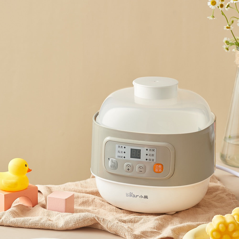 小熊一人食电炖盅Bear Mini Electric Stew Pot