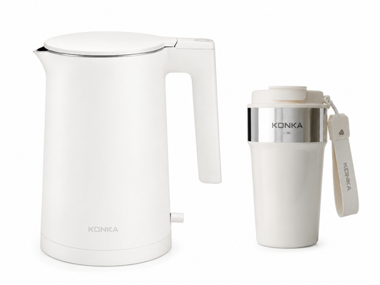 Cookbay Back-to-School Bundle · Drink More Hot Water|Xiaomi Electric Kettle 1.7L + KONKA Portable Thermal Cup 480ml · Boil a kettle in halls, carry a cupful out