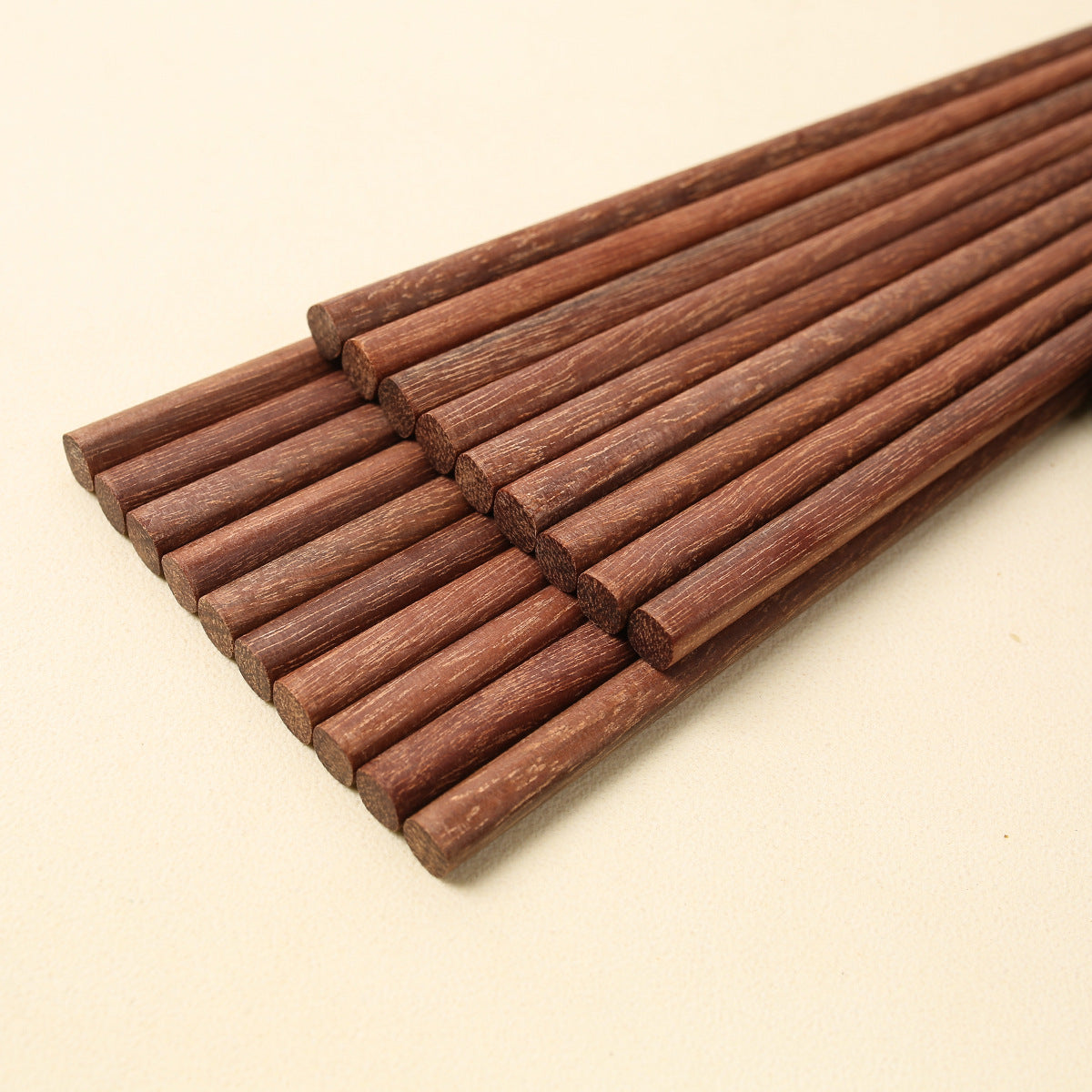 鸡翅木筷子实木红檀木筷子10双盒装 Natural Wood Chopsticks10pc