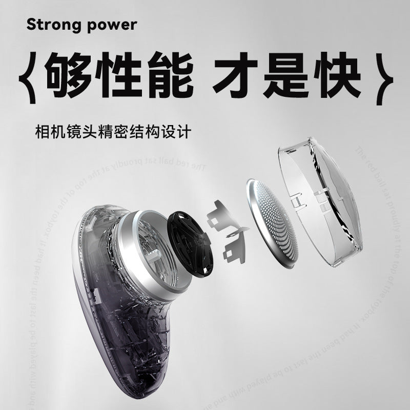 康佳迷你胡须刀KONKA Mini Beard Trimmer Portable Electric Shaver for Men Travel Size USB Rechargeable