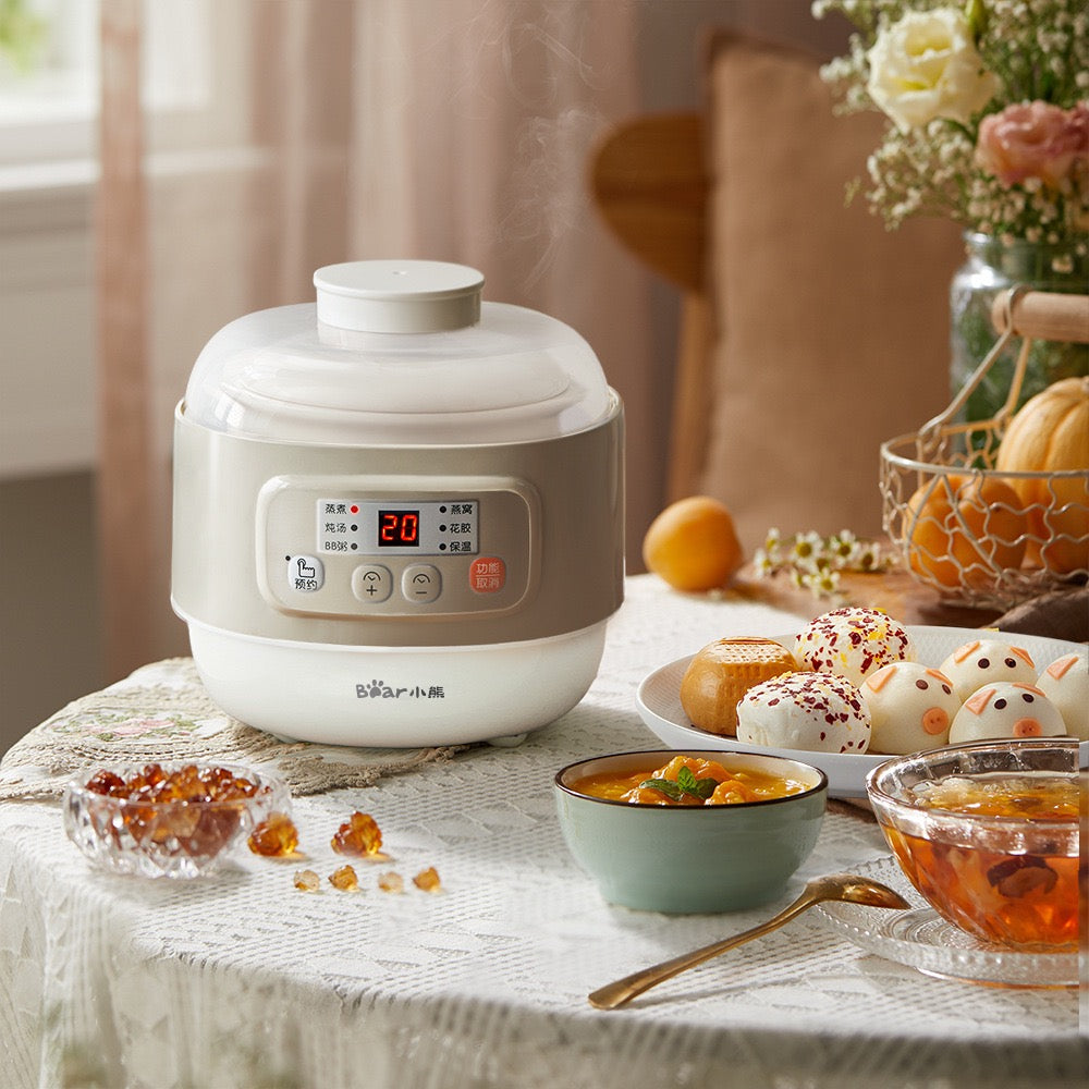 小熊一人食电炖盅Bear Mini Electric Stew Pot