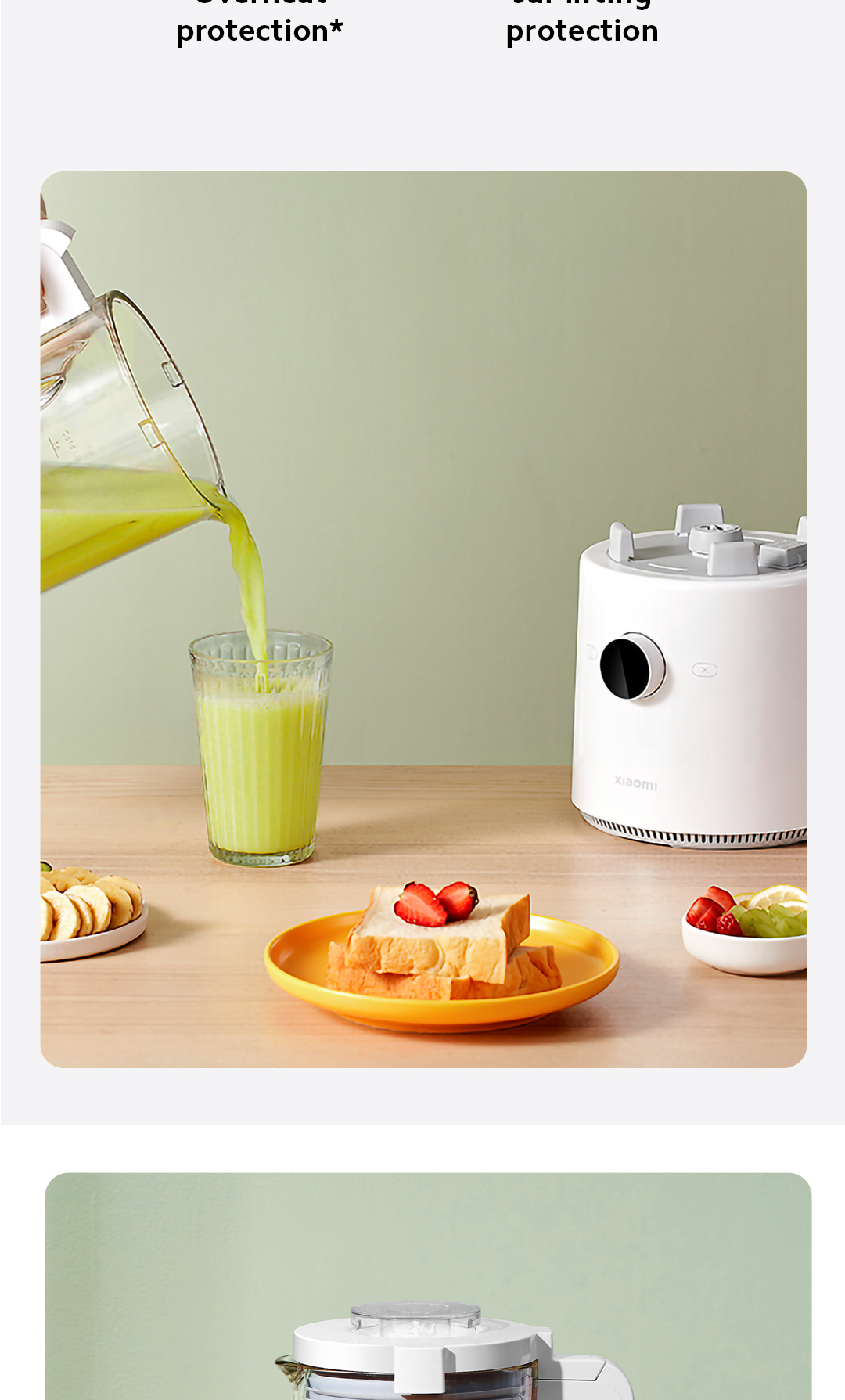 小米智能破壁机|豆浆/果昔/辅食多功能Xiaomi Smart Blender