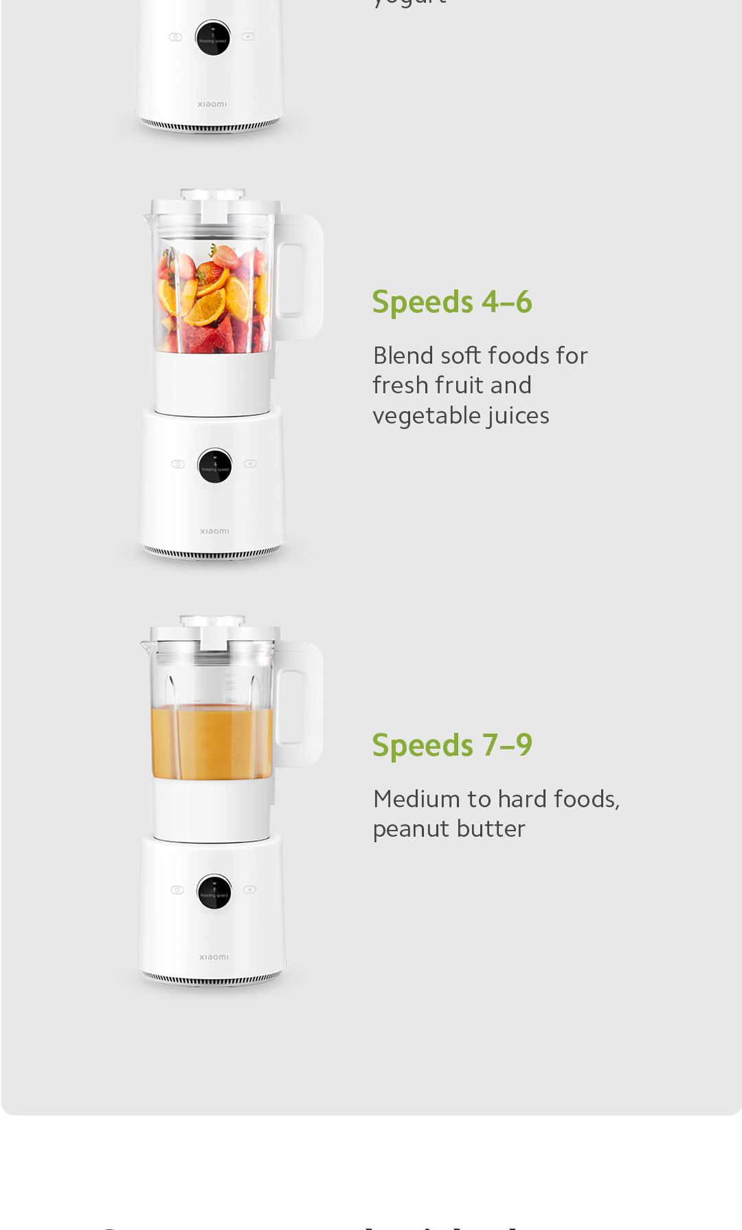 小米智能破壁机|豆浆/果昔/辅食多功能Xiaomi Smart Blender