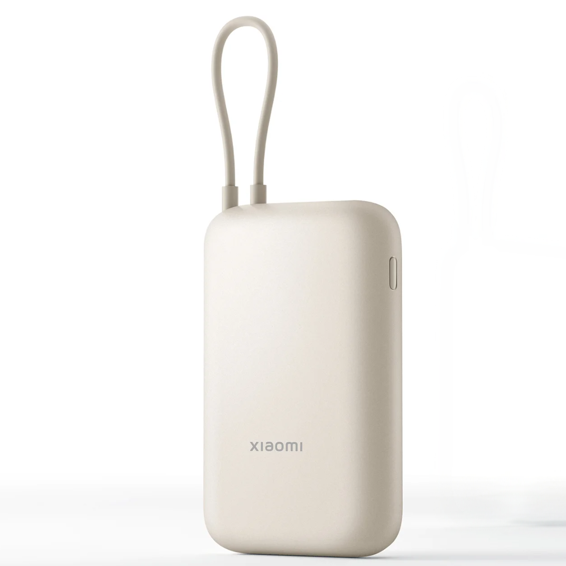小米 诺丁汉仓 英版10000mah大容量旅行便携充电宝 Power Bank 10000mAh(Integrated Cable)Tan