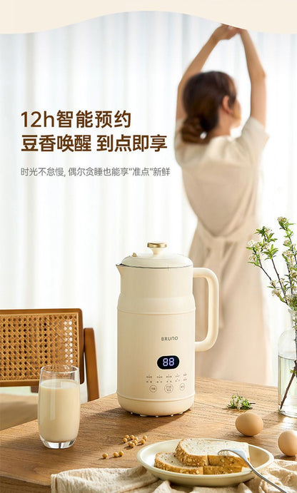 BRUNO豆浆机 12小时预约 清晨伸懒腰场景