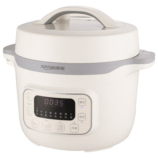 预售1.11 荣事达 诺丁汉仓 亚摩斯钛釜智能电压力锅4L AS-YDG408T