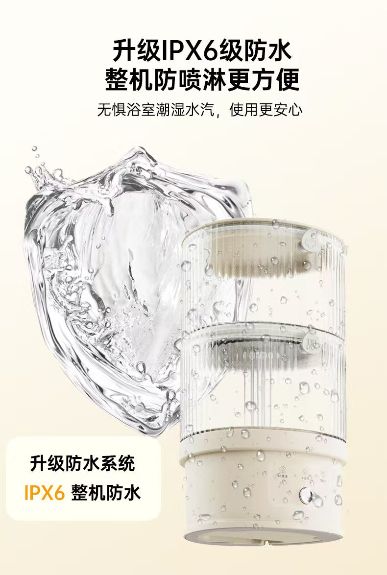 Girjea洗衣杯 IPX6防喷淋水花包裹机身示意