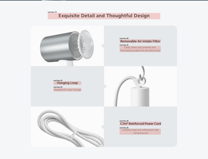 小米 Xiaomi 水离子护发吹风机 H500