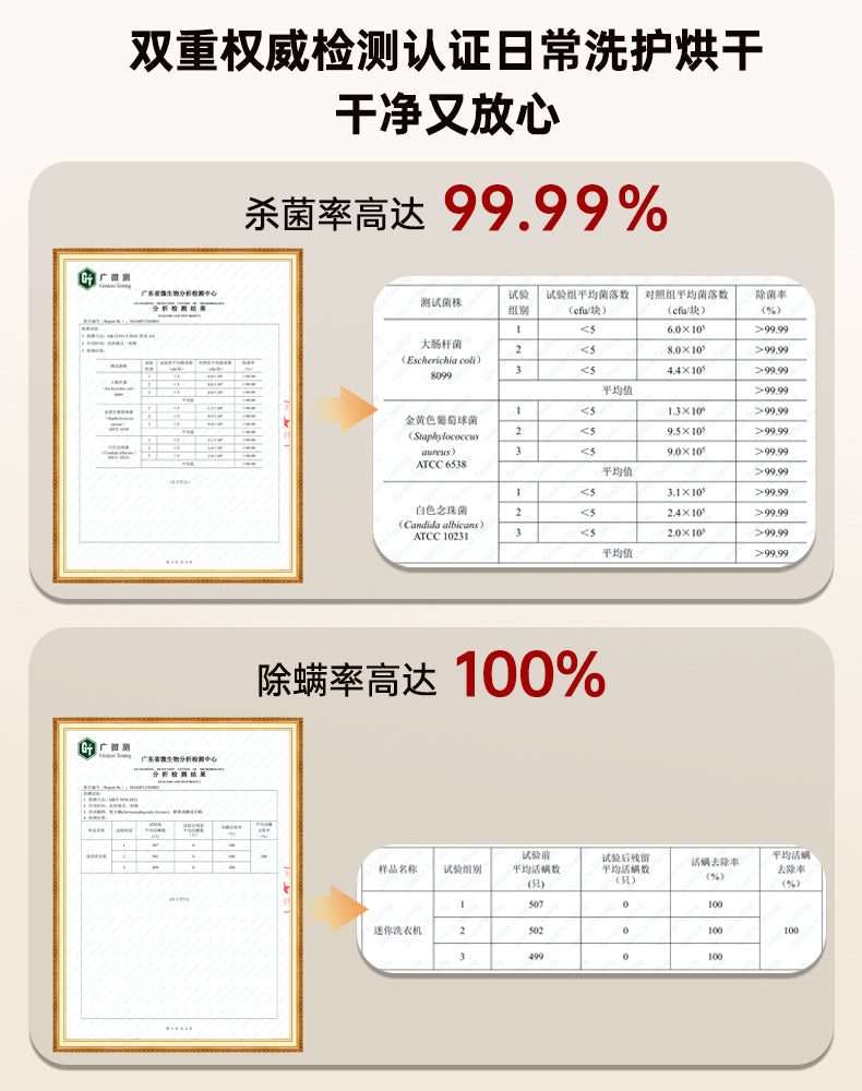 Cookbay 开学季套组 · 贴身衣物 洗烘一体｜歌者 GZ-XYJ05 全自动洗烘一体内衣洗衣机 ＋ 折叠干衣机 ＋ 英标插头