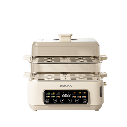 康佳 Konka 多层电蒸锅家用蒸气炉一体锅 KDZL-1555E