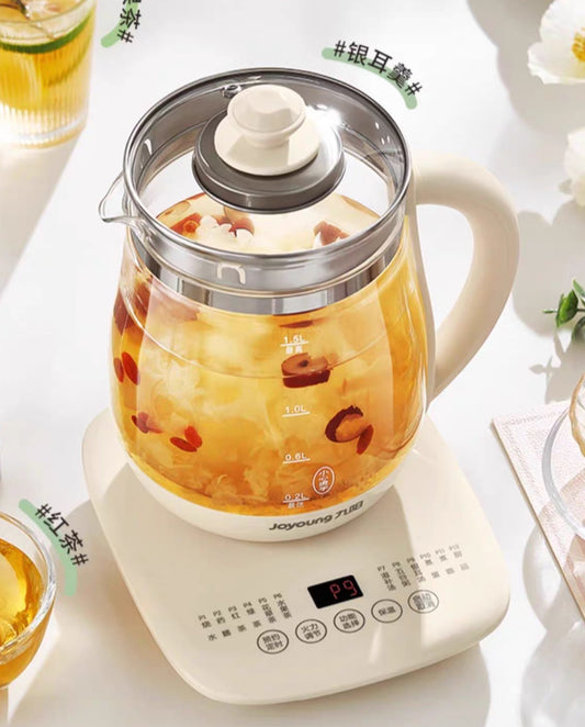九阳养生壶Joyoung  1.5L Glass Health Pot