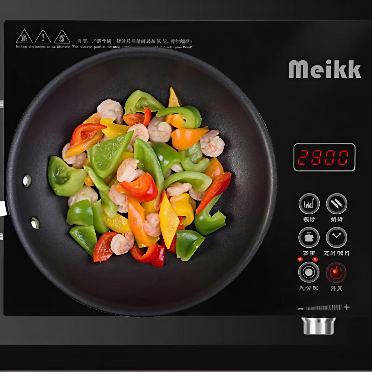 伯明翰仓 家用中式爆炒电陶炉 不挑锅 内外双环火