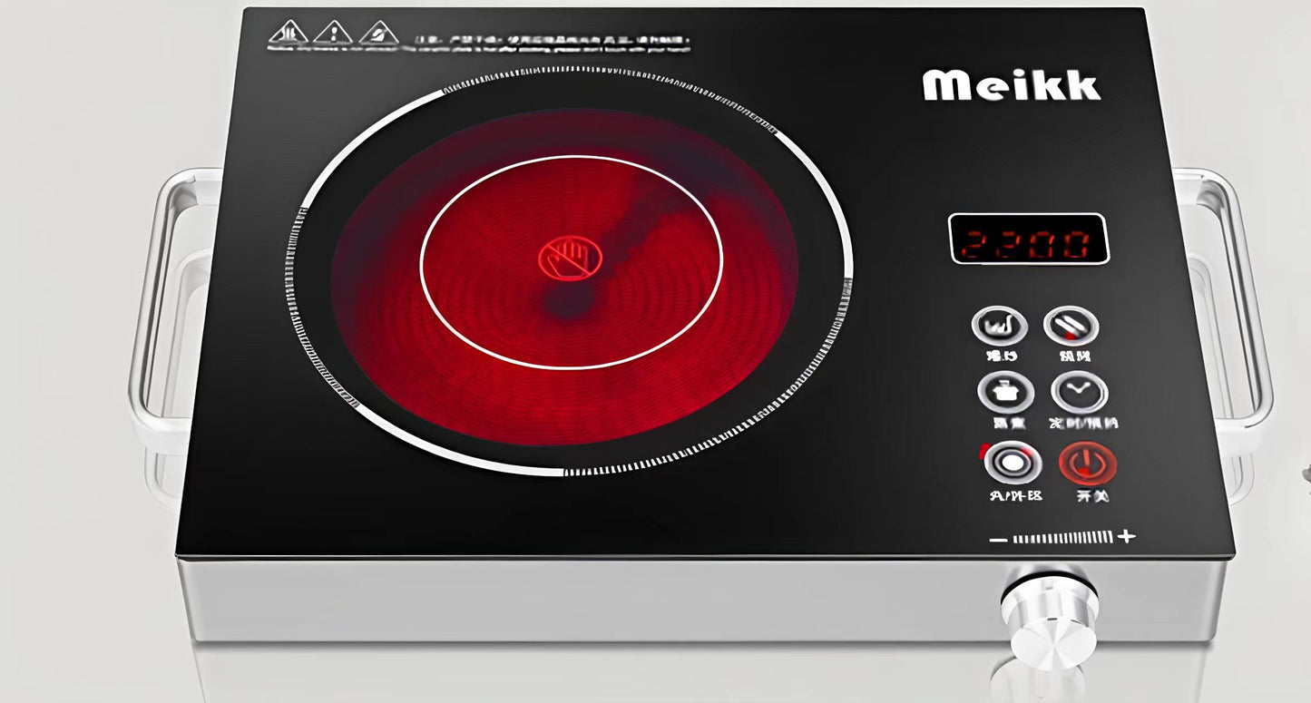 伯明翰仓 家用中式爆炒电陶炉 不挑锅 内外双环火