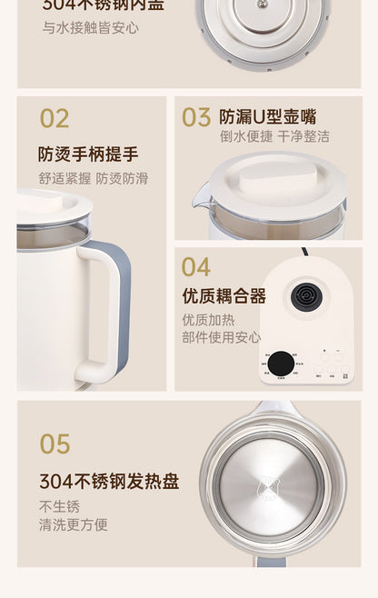 Cookbay Back-to-School Bundle · Kitchen Appliance Pack, UK-Plug Edition｜Supor Little Green Pot 1.8L ＋ UK-Plug Air Fryer 7L ＋ UK-Plug Health Kettle 1.2L · Three machines and you're set for the year