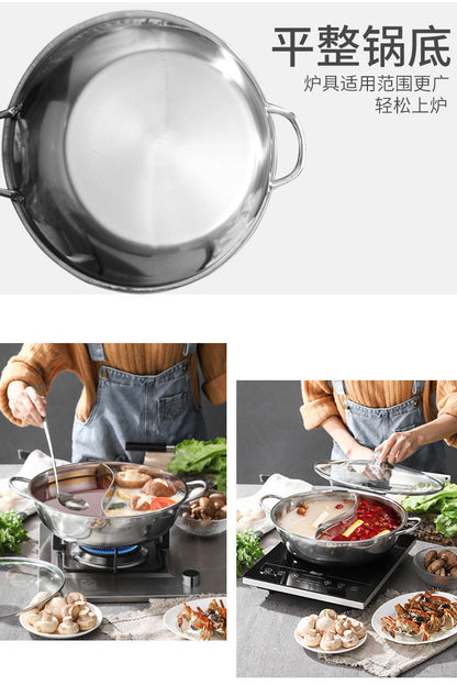Cookbay Back-to-School Bundle · Hotpot Round One Table｜Four Pot Styles to Choose ＋ Manual Meat Slicer ＋ Heat-Proof Long Chopsticks ＋ Hotpot Ladle Set · Can't buy beef rolls here? Slice your own