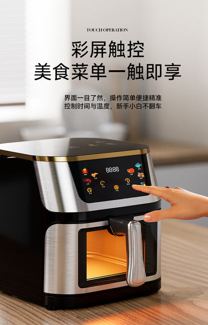 Cookbay Back-to-School Bundle · Kitchen Appliance Pack, Large Capacity Edition｜Supor Little Green Pot 1.8L ＋ UK-Plug Air Fryer 10L · One setup for the whole flat