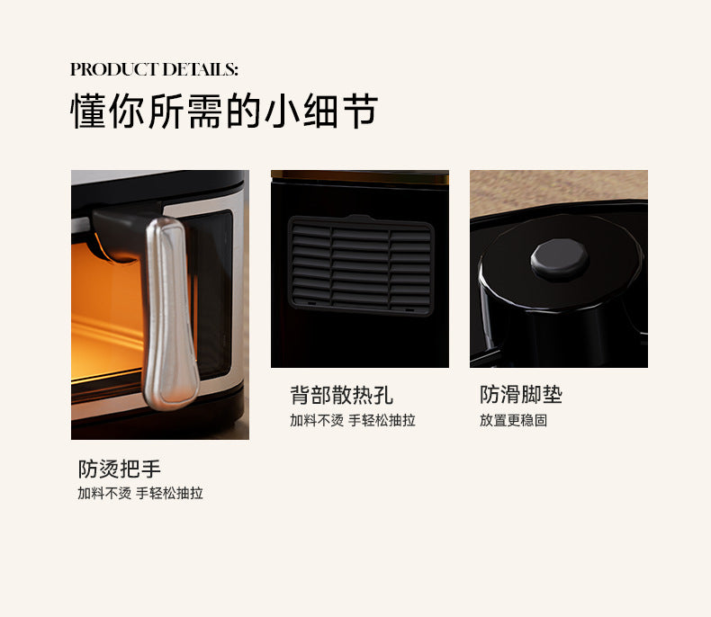 Cookbay Back-to-School Bundle · Kitchen Appliance Pack, Large Capacity Edition｜Supor Little Green Pot 1.8L ＋ UK-Plug Air Fryer 10L · One setup for the whole flat