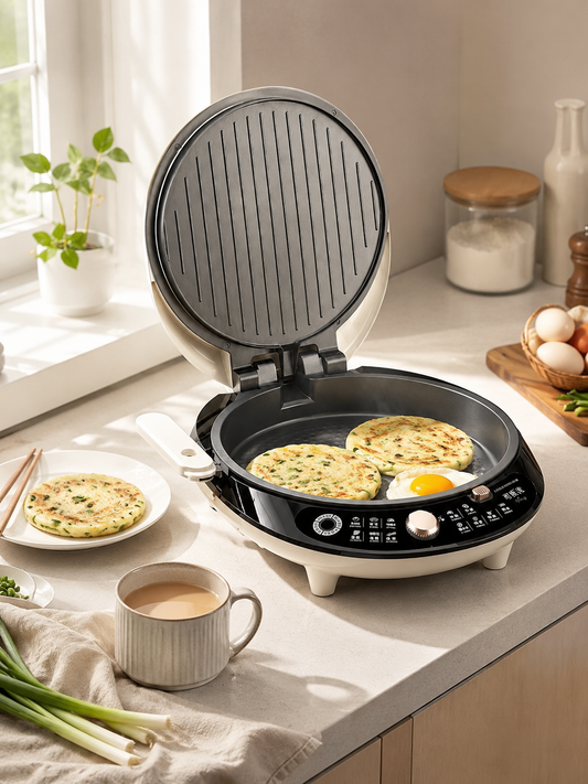 Royalstar Split Electric Griddle RS-B3217AW｜UK Plug, No Adapter · Fry & Grill in One · Fast Breakfasts