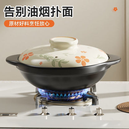 双枪 古韵高颜值砂锅 2L