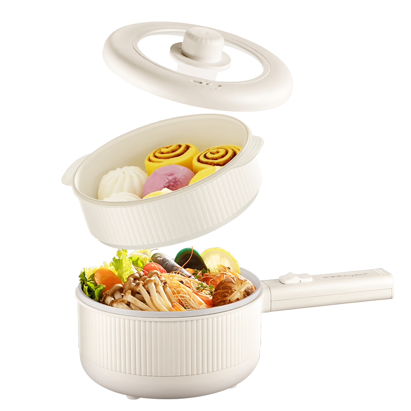 预售1.11 Royalstar 诺丁汉仓 蒸煮煎炖涮多功能电煮锅DZG16G