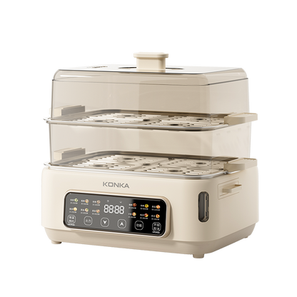 康佳 Konka 多层电蒸锅家用蒸气炉一体锅 KDZL-1555E