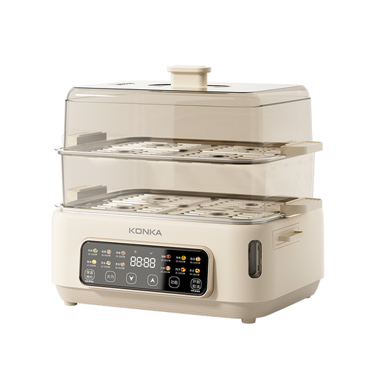 预售1.11 康佳 诺丁汉仓 · 多层电蒸锅家用蒸气炉一体锅KDZL-1555E
