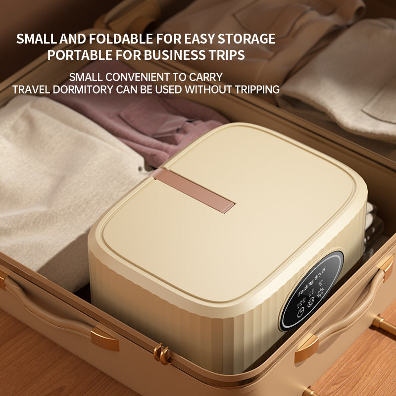 Cookbay Back-to-School Bundle · Halls Laundry, Wash ＋ Dry｜Folding Washing Machine 52L ＋ Three-Mode Folding Clothes Dryer · Two straight weeks of British rain? No bother