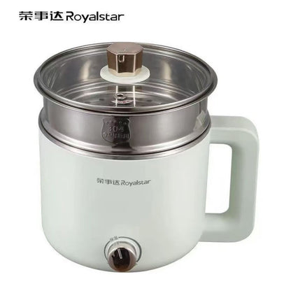 Royalstar Multi-Function Mini Cooker 1.5L RHG-MN15PL｜Steam, Boil & Fry in One · Dorm Meals for One