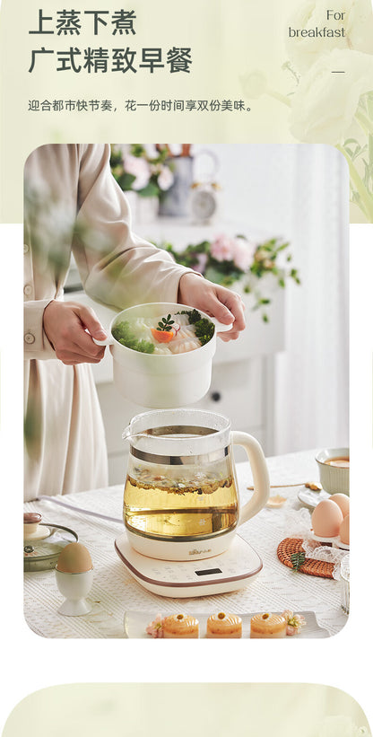 Cookbay Back-to-School Bundle · Kitchen Appliance Pack, Large Capacity Edition｜Supor Little Green Pot 1.8L ＋ UK-Plug Air Fryer 10L · One setup for the whole flat