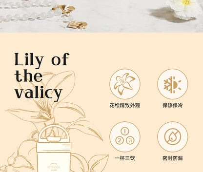 康佳保温杯 四大卖点图标 保热保冷一杯三饮密封防漏