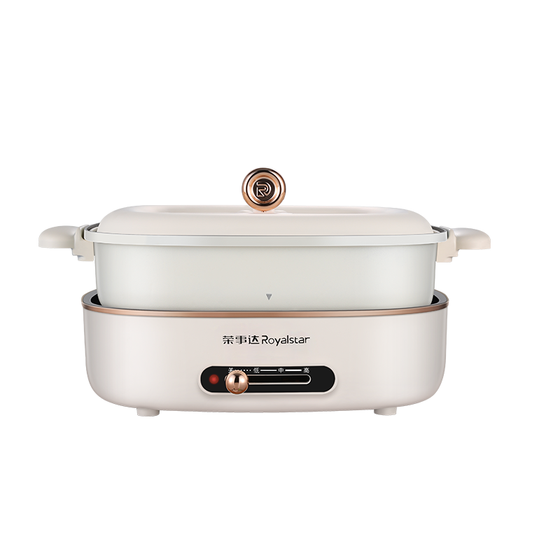 预售1.11 Royalstar 诺丁汉仓 分体式鸳鸯锅电火锅RHG-60S2