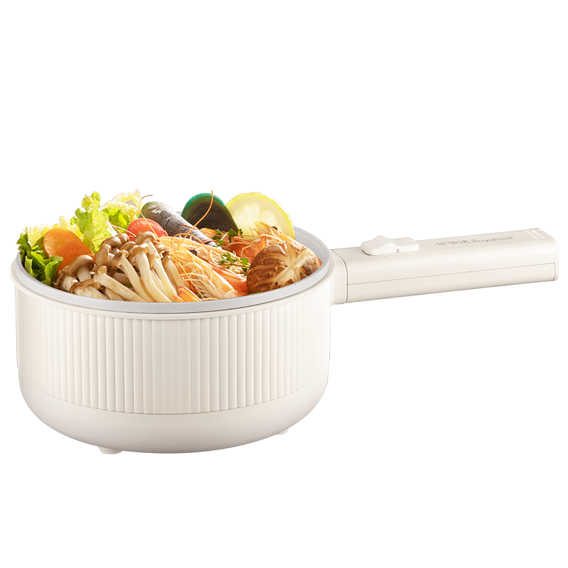 预售1.11 Royalstar 诺丁汉仓 蒸煮煎炖涮多功能电煮锅DZG16G