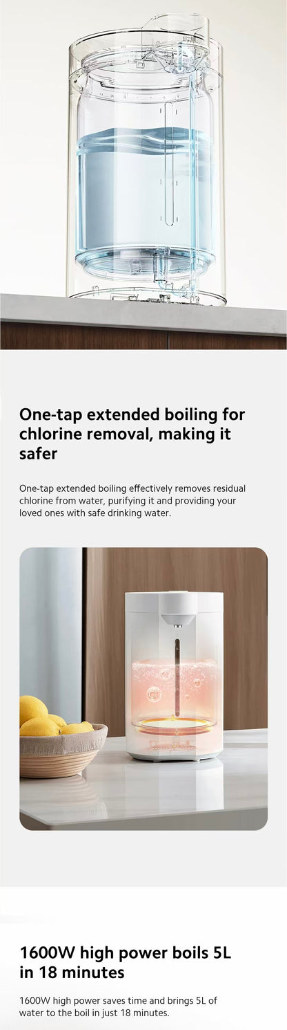 小米 Xiaomi 智能电热水瓶 5L｜大容量 · 保温即热 · 家用