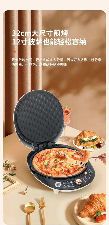 荣事达 Royalstar 分体电饼铛 RS-B3217AW｜英规免转换 · 煎烤一体 · 快手早餐