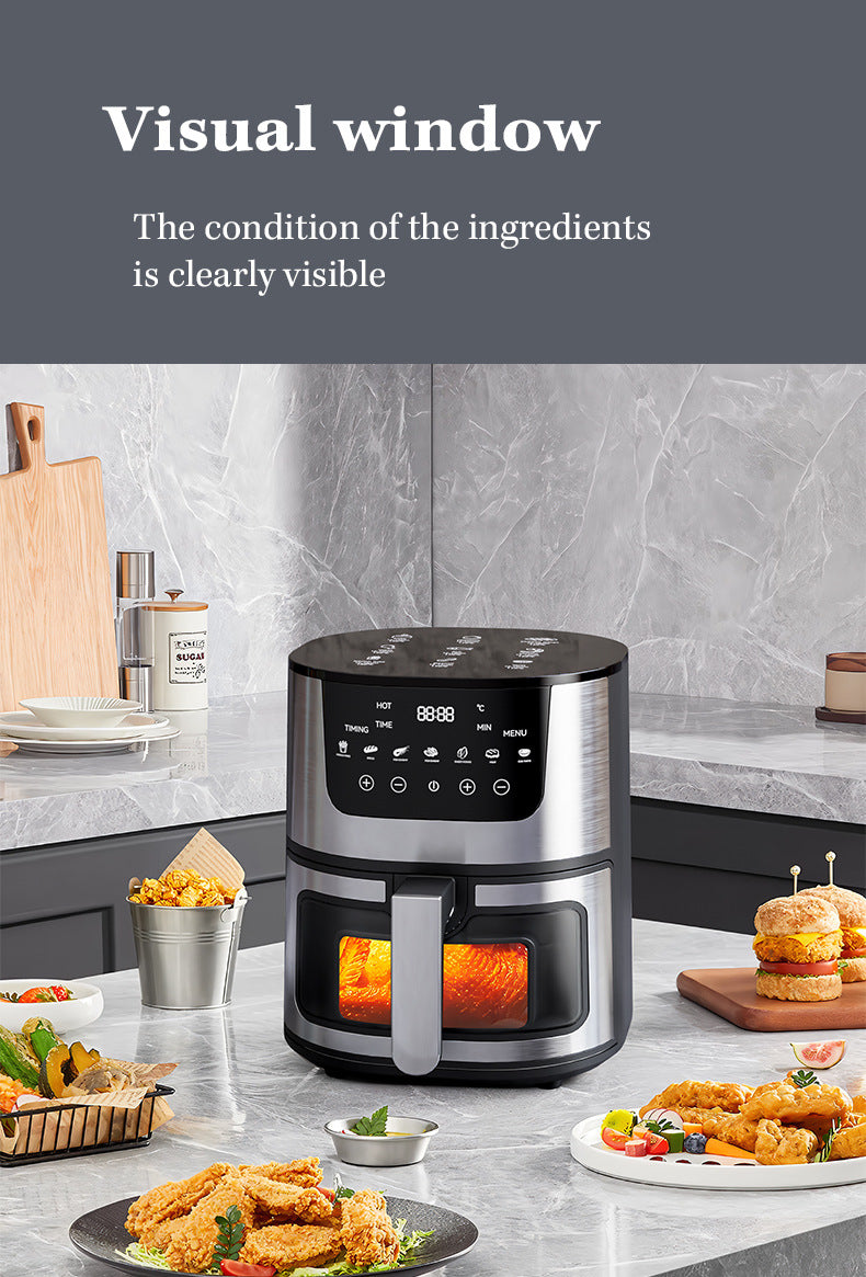 Cookbay Back-to-School Bundle · Kitchen Appliance Pack, Large Capacity Edition｜Supor Little Green Pot 1.8L ＋ UK-Plug Air Fryer 10L · One setup for the whole flat