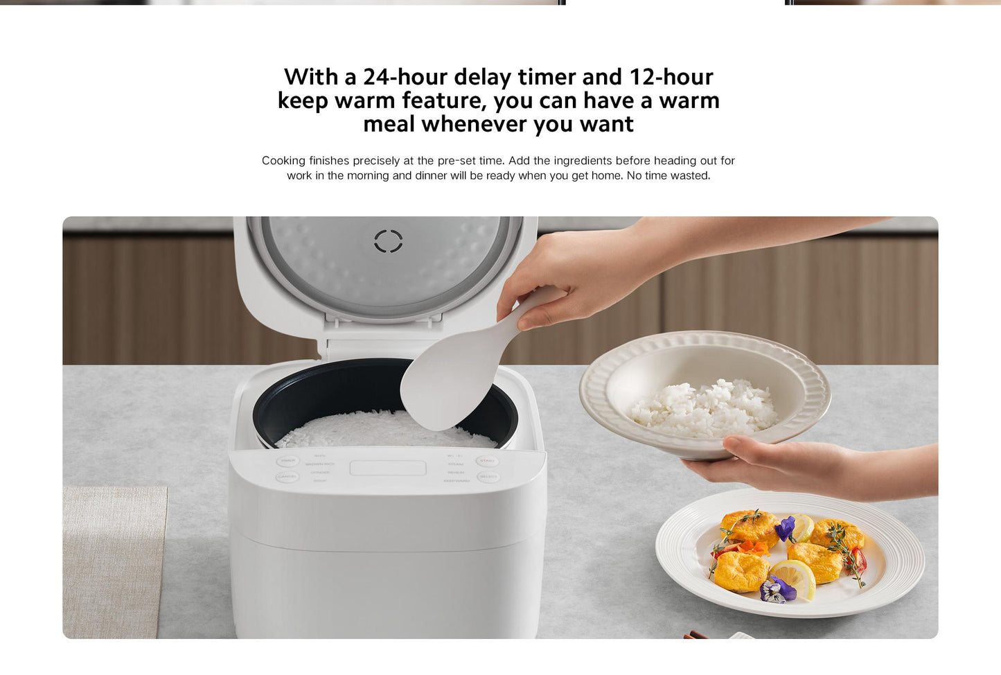 小米 诺丁汉仓 多功能智能电饭煲Xiaomi Smart Multifunctional Rice Cooker  3L