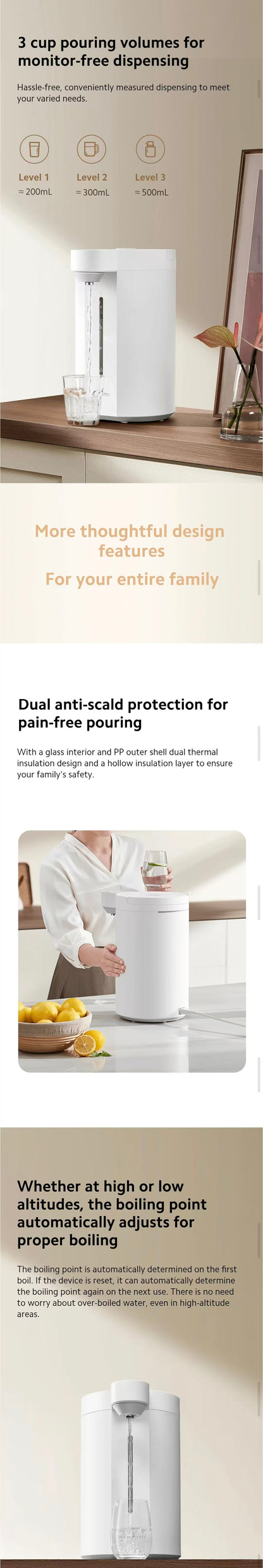小米 Xiaomi 智能电热水瓶 5L｜大容量 · 保温即热 · 家用