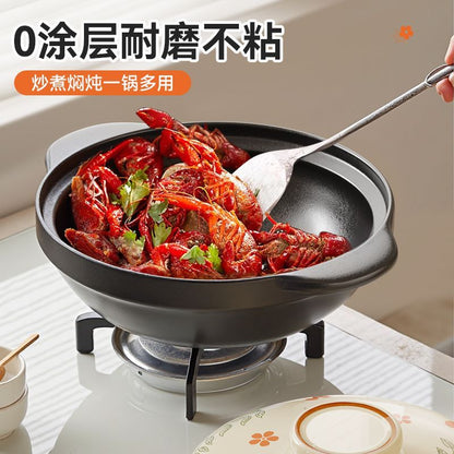 双枪 古韵高颜值砂锅 2L