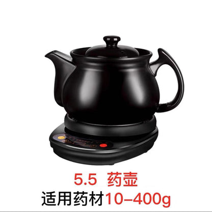 联福电煎药壶 5.5 壶身侧面 适用药材10到400克