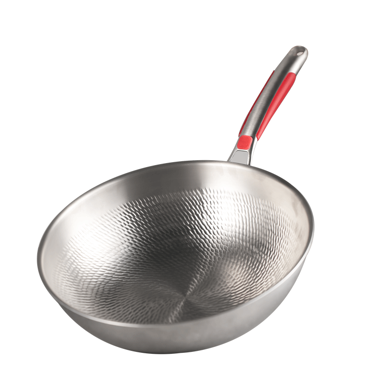 预售1.11 Royalstar 诺丁汉仓 亚摩斯锤纹钛炒锅AS-CG326T