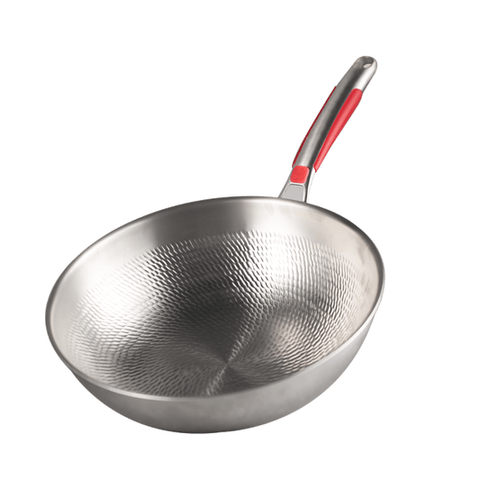 预售1.11 荣事达 诺丁汉仓 亚摩斯锤纹钛炒锅AS-CG326T