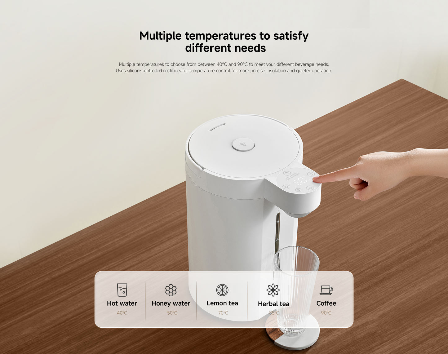 小米 5L 智能即热饮水机Xiaomi Smart Electric Hot Water Dispenser 5L