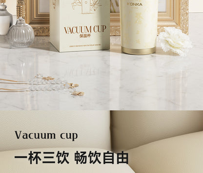 康佳保温杯 Vacuum Cup包装盒与一杯三饮文案