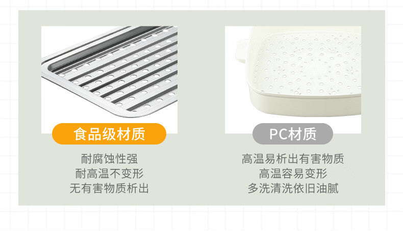 荣事达 Royalstar 全钢大方仓多功能电蒸锅 RS-ZG13Q｜全钢机身 · 多功能蒸煮